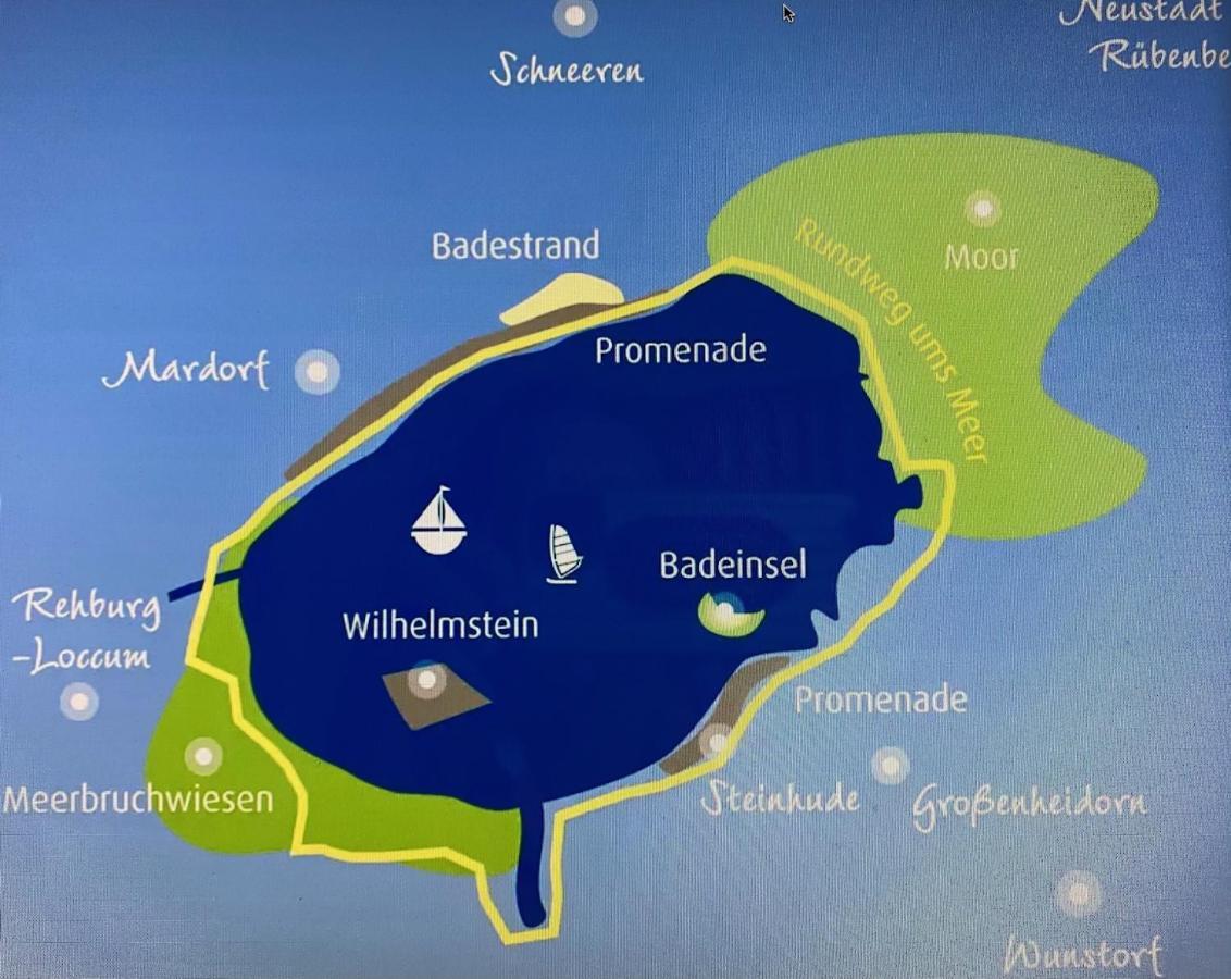 Ferien-Whg Stünkel nähe Steinhuder Meer Buitenkant foto